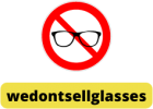 Không bán mắt kính